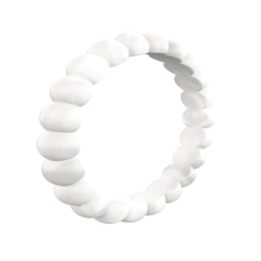 Stackable Bead Silicone Ring
