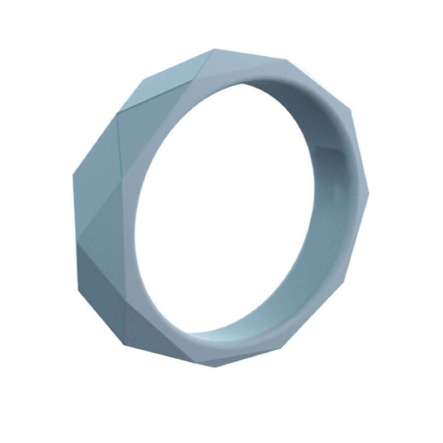 Stackable GEO Silicone Ring