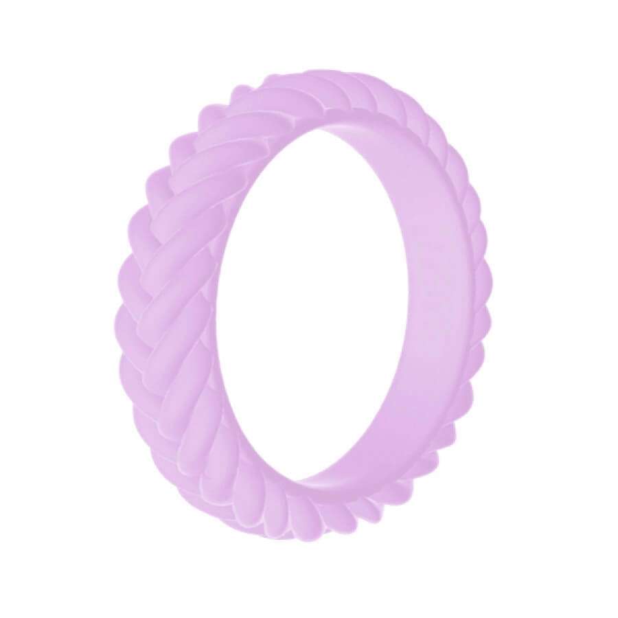 Stackable Twist Silicone Ring